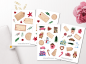 Preview: Christmas Gifts Sticker Set